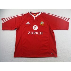Adidas British & Irish Lions Jersey Mens S New Zealand Tour 2005 Rugby Union Red